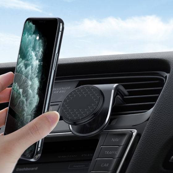 Round Magnetic Car Phone Holder - AutoHighwayAce Online Store